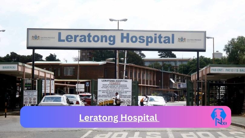New x1 Leratong Hospital Vacancies 2024 | Apply Now @professionaljobcentre.gpg.gov.za for Nursing Practitioner, Assistant Manager Nursing General Jobs